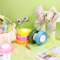 6 Rolls Organza Ribbon Sheer Chiffon Ribbon Bulk for Gift Wrapping Decorating Valentine's Day Wedding Birthday Bouquet Garland(50 Yard Each Roll,Bright Color)